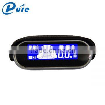 2016 hot sale high definition LCD display 6 sensors car parking sensor for car