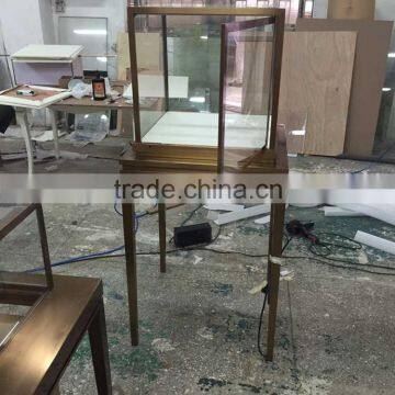 High End Pandora Jewelry Store Furniture Design Used Clear Glass Showcase With LED Strip Light