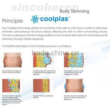 CoolPlas Cryo Beauty Machine Slimming Cryo Slimming Fat Freezing Machine Best