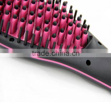 New LED Display OEM Hair Straightener Brush Wonderful Styling Tool