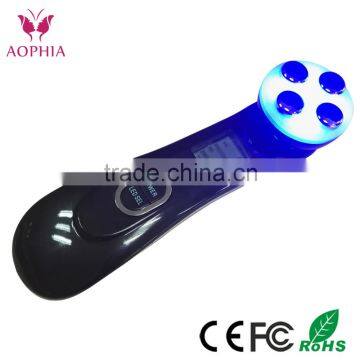 Portable Body Massager Led Skin Rejuvenation/Red+ Blue +infrared Light Therapy face and body lifting beauty machine