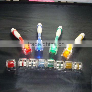 hot sell led colors microneedle derma roller L001