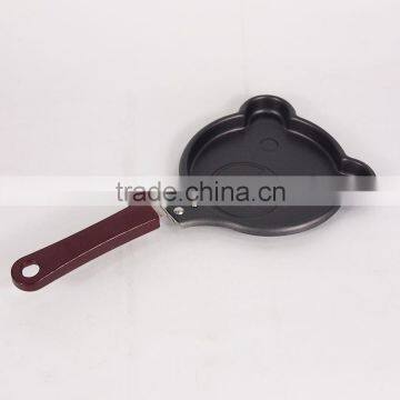 Bear Shaped Carbon Steel Mini Non-Stick Frying Pan Kitchenware