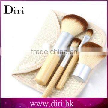 Factory directly makeup brush 4 pcs bamboo brush set