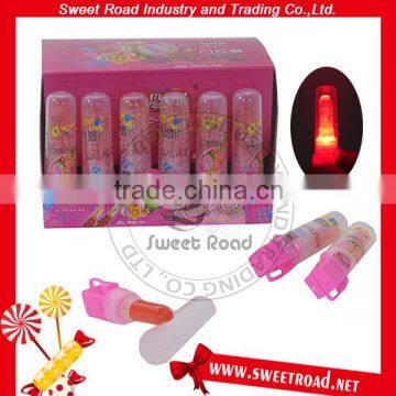 Lipstick Lighting Fruity Hard Toy Candy