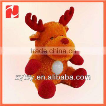 Exquisite pretty plush xmas toy OEM