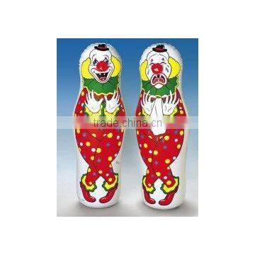 inflatable bop bag, inflatable punching bag, inflatable sport, inflatable fun toy, inflatable model, inflatable tumbler
