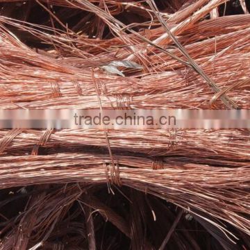 copper scrap wire 99.9min