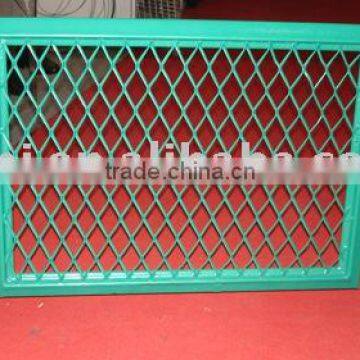 Expanded Metal Fence