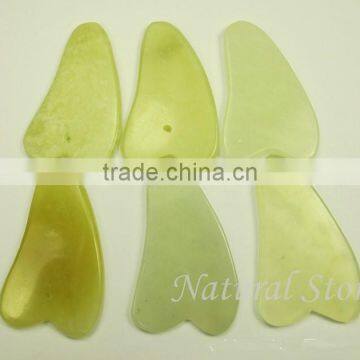 wholesaoe various gemstone gau sha board hot stone massage gemstone gift crafts