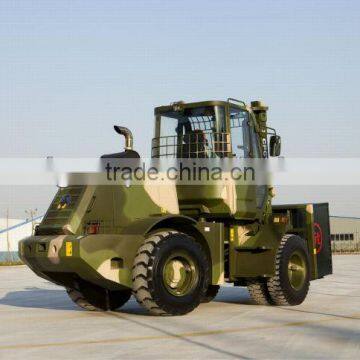 Four wheel drive off load forklft 5 ton