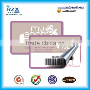 Low cost RFID card with HF chip