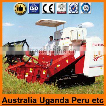 Supply Foton Lovol DC200 Crewler Full-feed Small Combine Harvester