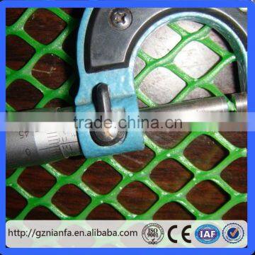 Green Color Plastic Hexagonal Mesh Chicken Net/Plastic Chicken Wire Mesh(Guangzhou stock)