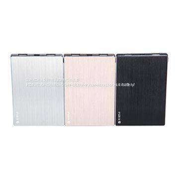 Ultra Thin Aluminum Alloy 6200mAh Power Bank Li-Polymer External Battery Charger Dual Smart USB Port 5V/2.4A photo-4