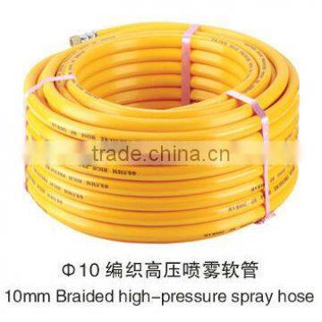 10mm- braided-pressure sprayer hose,nylon 10mm hose,porous hose,aquarium hose