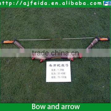 FD-16420 Hot selling archery kids bow and arrow wooden bows for teenager training or target shooting