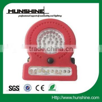 red roating ip68 cree led work light with 35+10led led work light