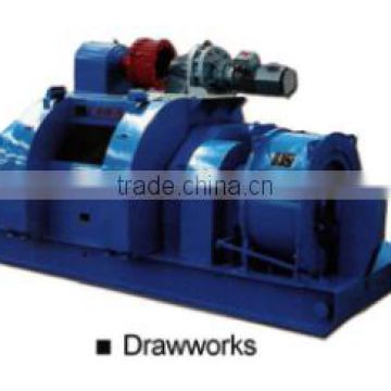 Drawworks in oil petroleum field