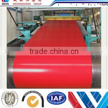 Color coated steel 1000mm Width 0.6mm thickness PPGI Coil for wall