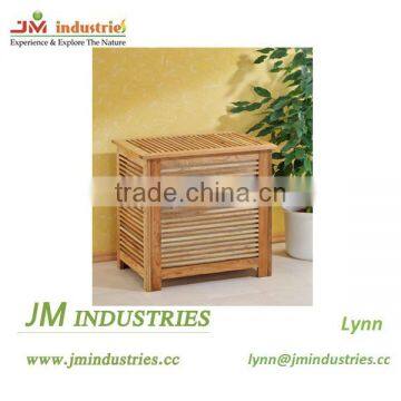 high quality handmade laundry basket/stool