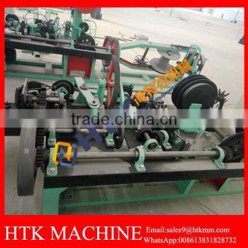 High Speed Galvanized Double Wire Barbed Wire Making Machine photo-3