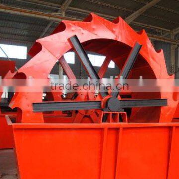 High efficiency washing and cleaning sand machine/ wheel Sand washer for sale