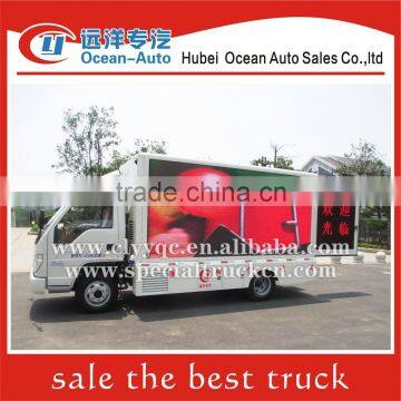China Supplier !!FOTON Small 4x2 Led Mobile Advertising Trucks for Sale photo-6