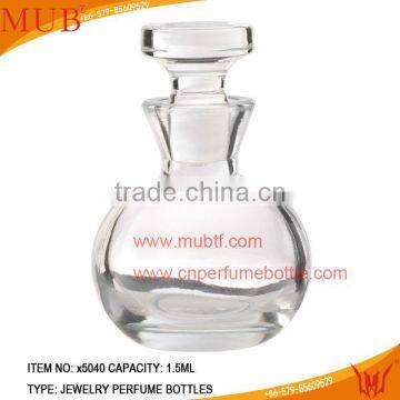 Transparent Glass Perfume Bottle Manufacturers Fragrance Bottles Set