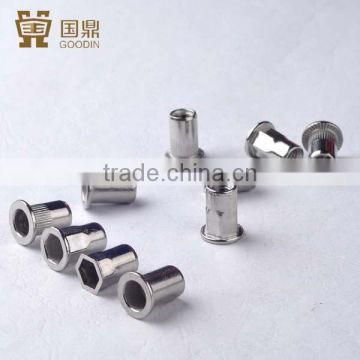 FLAT HEAD INTERNAL THREAD RIVET NUT WITH GOOD QUALITY