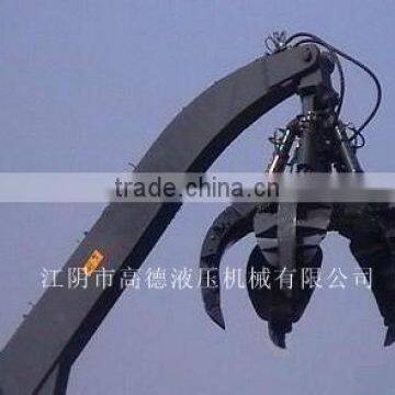 Hydraulic 6 Tines Scrap Metal Grapple