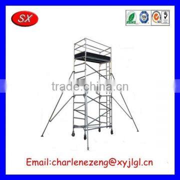 OEM&ODM Customized Tread Aluminium Warehouse Step Ladder,Aluminum Straight Ladder Access photo-3