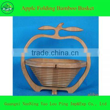 Two Leaves Apple Folding Fruit Basket