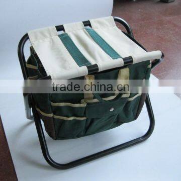 Folding Garden Chair With Bag With Metal