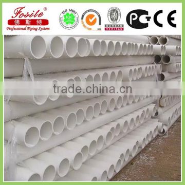 Plastic PVC (polyethylene) pipe for water line