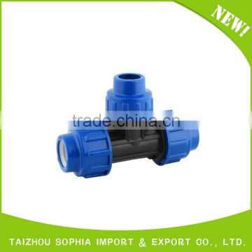 Factory Whole Sale PP Compression Fitting Double Union Ball Valve PP Plastic Union Ball Valve