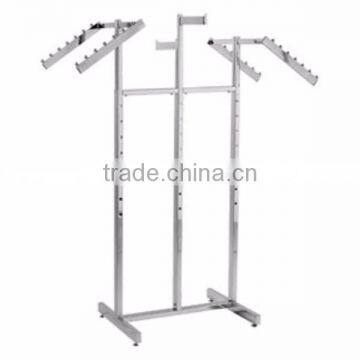 Floor Standing Metal Bag Display Stand With 10 Hooks photo-3