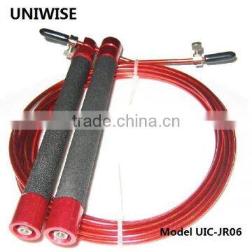 UIC-JR06, ball bearing Aluminium handle, Speed Rope skipping rope Speed Jump rope