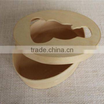 Small Decorative Lightweight Wood Wedding Favor Gift Box photo-5