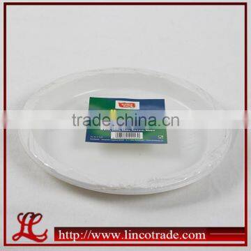 8.75 Inch White Plastic PS Round Disposable Plate photo-2