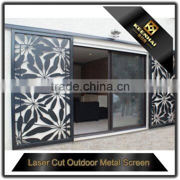 Architectural Metal Aluminum Decorative Laser Cut Fencing Panels