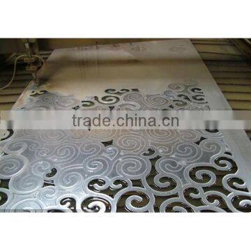 Decorative Carved Facade Panel Aluminum Laser Cut Outdoor Metal Screen