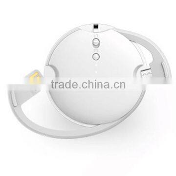 Multi-functional USB Charging Cable Mini Cookie Design 1020mAh Power Bank Build-in USB Cable photo-3