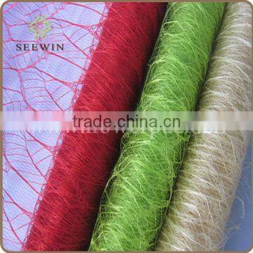 Leaves Mesh Netting Roll and Flower Mesh Roll