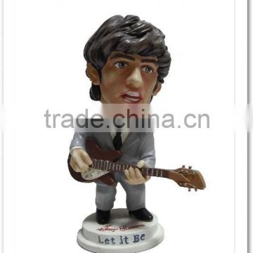 Guohao cusotom resin bobble head Musician Action figure