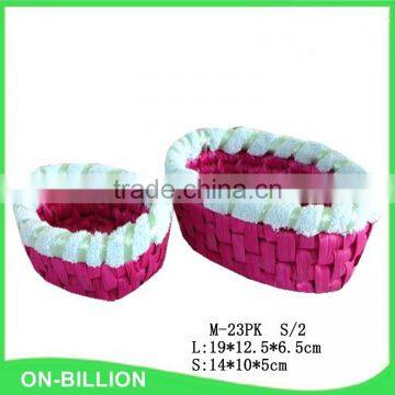 Wholesale Cheap Handmade Natural Decorated Easter Baskets photo-4