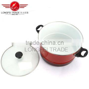 Yiwu New Design High Quality 3pcs Enamel Porcelain Enamel Cookware Set Wholesale photo-5