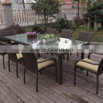 Rattan table bases for glass tops