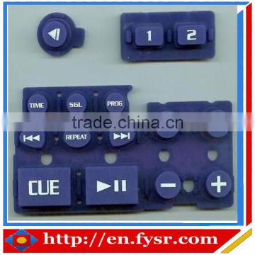 Customized Silicone Rubber Keypads, Keyboard, Switch, Button, Key