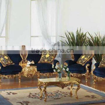 Luxurious Elegant Rococo Designed Carving White and Golden Tufted Crown Bed With Nightstand and Dressing Table BF12-05254f photo-5
